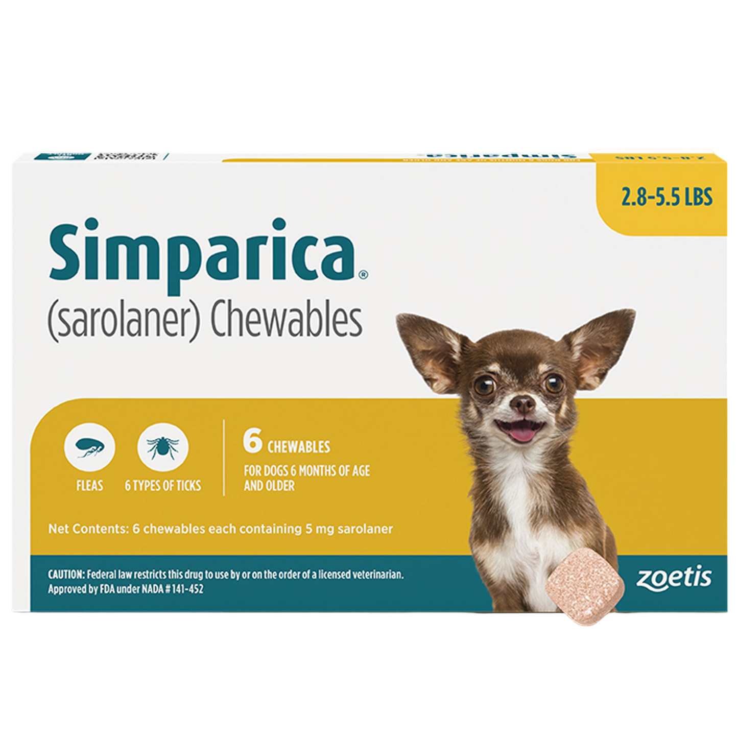 Simparica (Preventivo de Ectoparásitos)