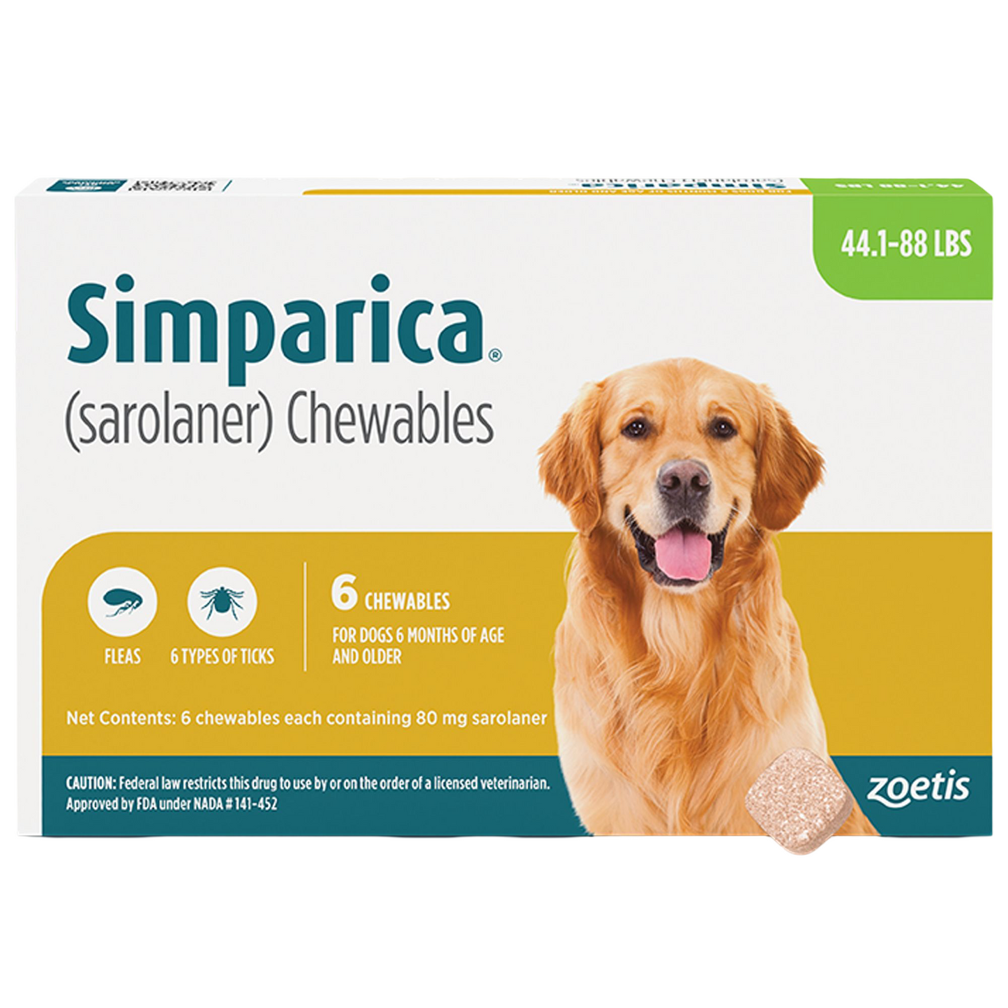 Simparica (Preventivo de Ectoparásitos)