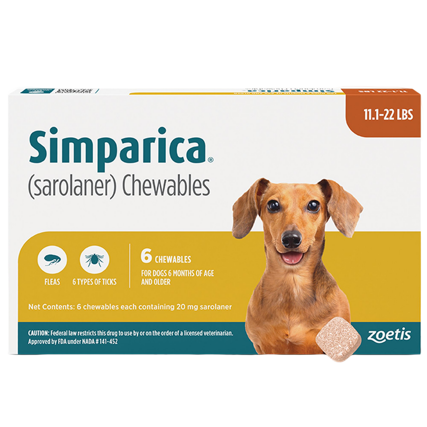 Simparica (Preventivo de Ectoparásitos)