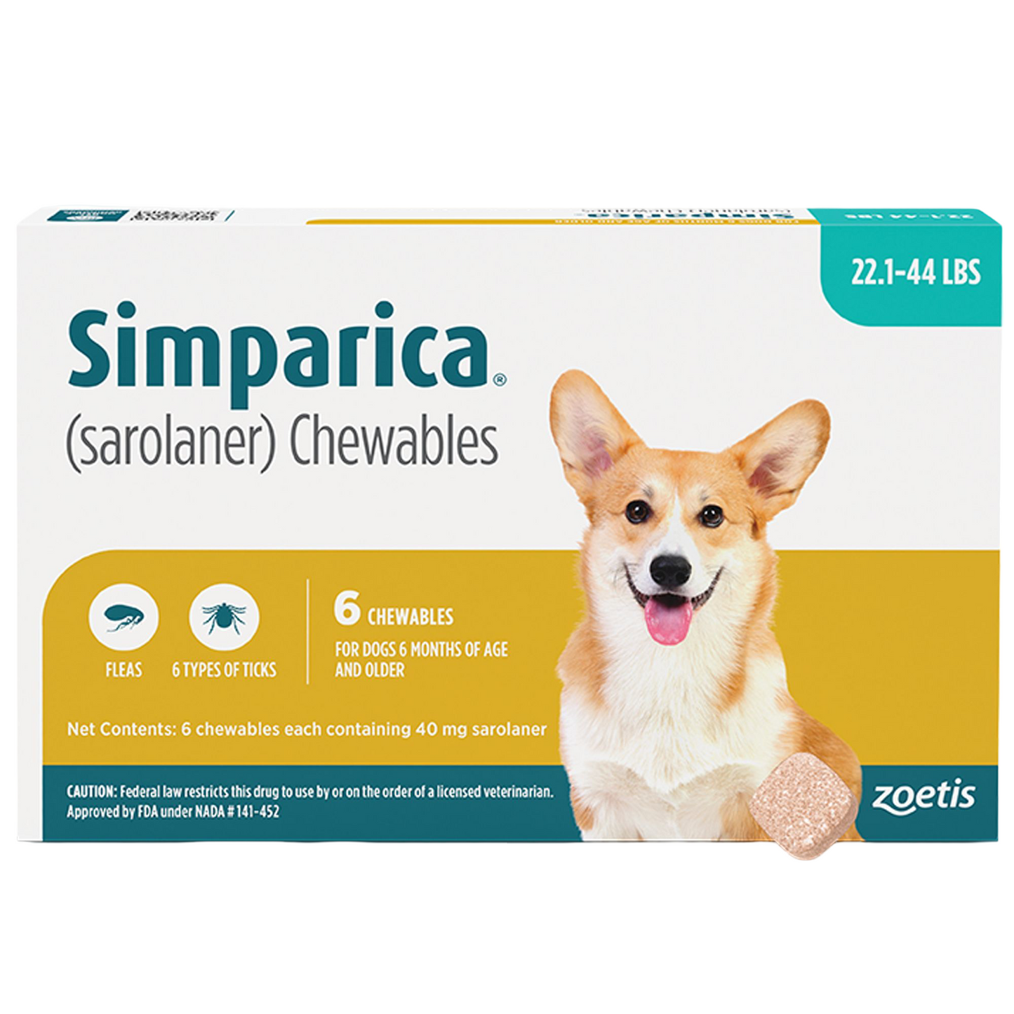 Simparica (Preventivo de Ectoparásitos)