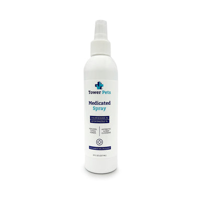 Spray Medicado Chlorhexidine 2% Ketoconazole 1% - Tower Pets - Línea del Exclusiva