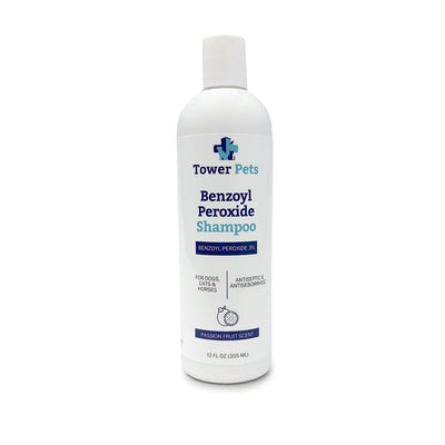 Champú Benzoyl Peroxide 3% - Tower Pets - Línea del Exclusiva